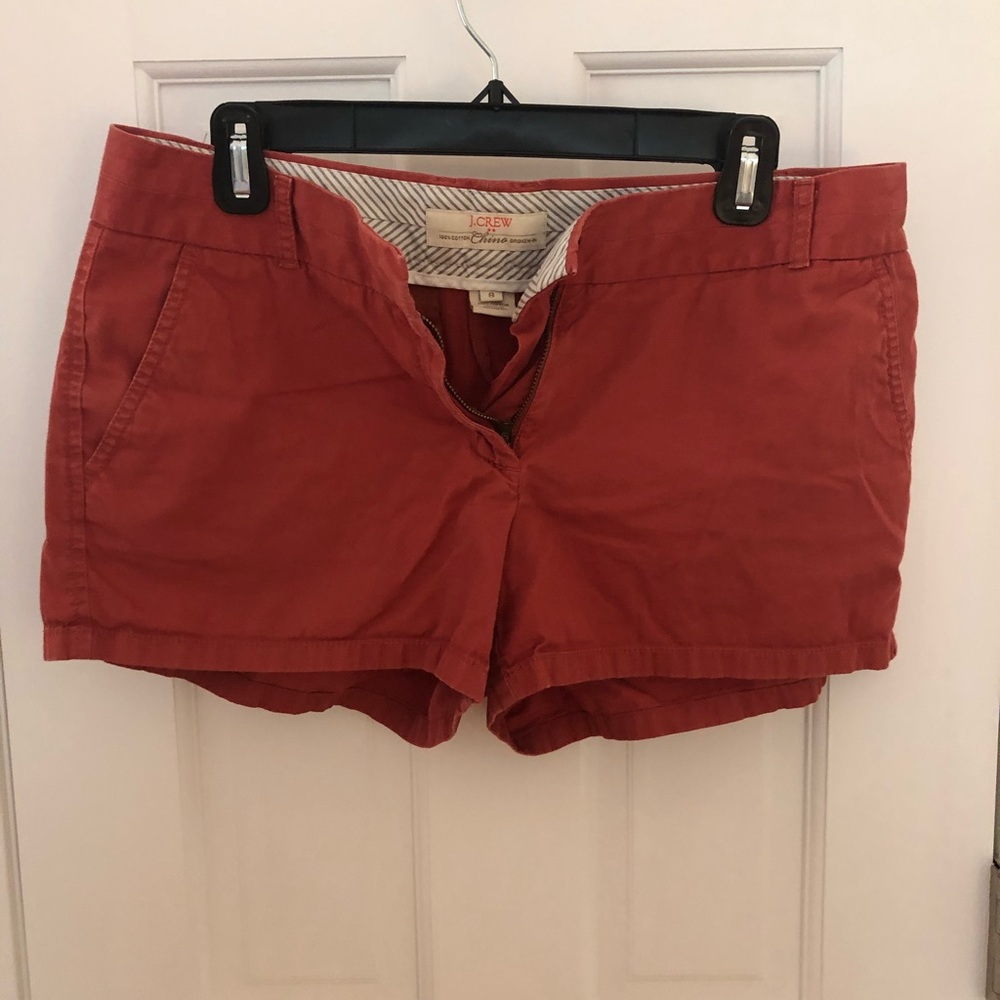 Jcrew red shorts khaki